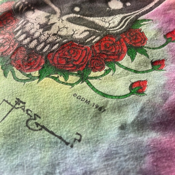 Rare Vintage Grateful Dead Space Your Face Bandana - Picture 3 of 8